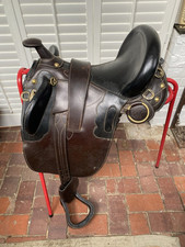Australian Stock Saddle Leather Handmade Outback