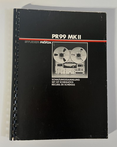 Original studer revox pr99 - revox, mk