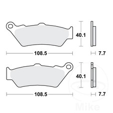 TRW Brake Pads Sintered Front