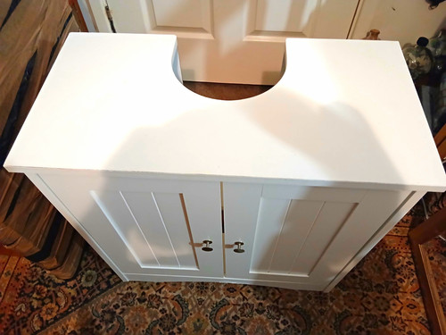 White freestanding under - freestanding, sink