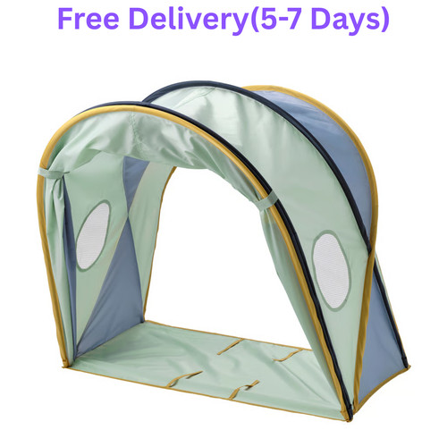 Eldfluga blue green - green, bed