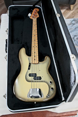1978 antigua fender bass - antigua, p
