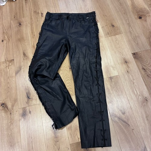 City leather w34 black - of,