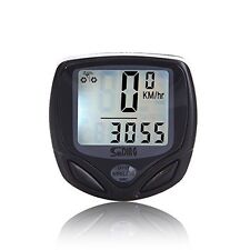 WIRELESS LCD BIKE COMPUTER SPEEDO ODOMETER WATERPROOF SPEEDOMETER CYCLE BICYCLE
