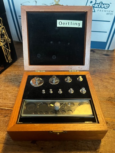 Oertling vintage weight set - weight,