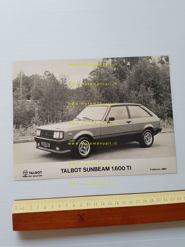 Talbot sunbeam 1600 1980 - 1600, ti