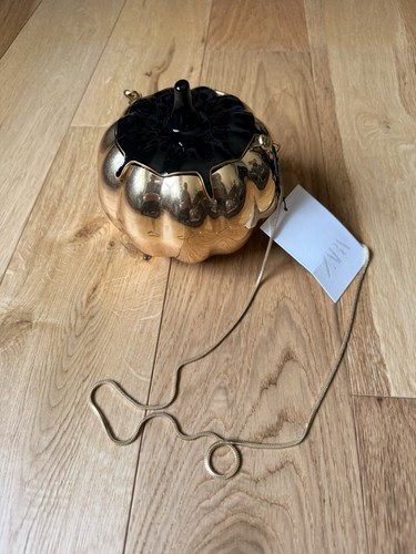 Zara pumpkin rigit - pumpkin, metallic
