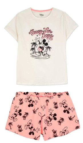 Ladies shorty pyjamas - ladies, disney