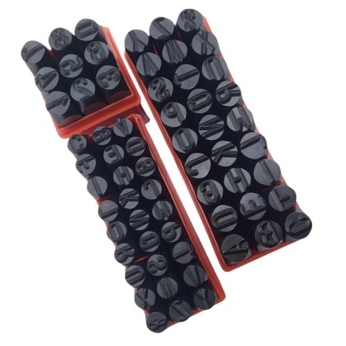 Pcs number letter stamp - number,