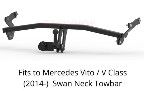 Tow bar for mercedes - mercedes, v
