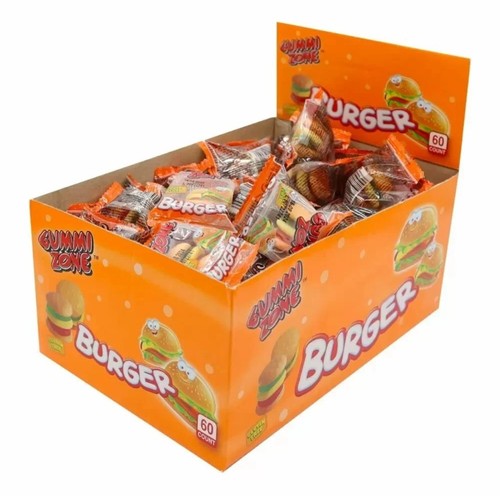 Jelly sweets gummy burger - jelly,
