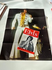 Elvis Monthly with Poster 1972