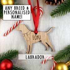 Personalised Dog Bauble