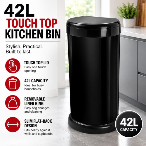 Black touch top kitchen - black,