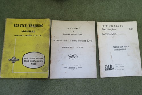 Genuine bedford workshop - bedford,