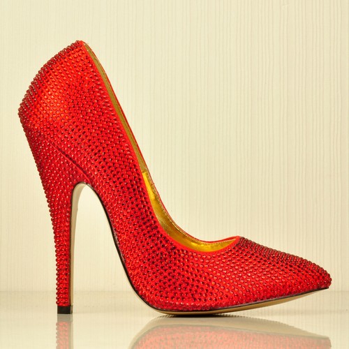 Pleaser bordello red crystal - pleaser,