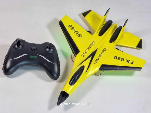 Remote control airplane - control,