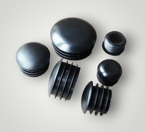 Round end caps half - round, dome