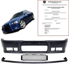 Sport Front Bumper +ABE* + GT EVO Lip Fits BMW 3 Series E36 M3 M-Sport 90-99
