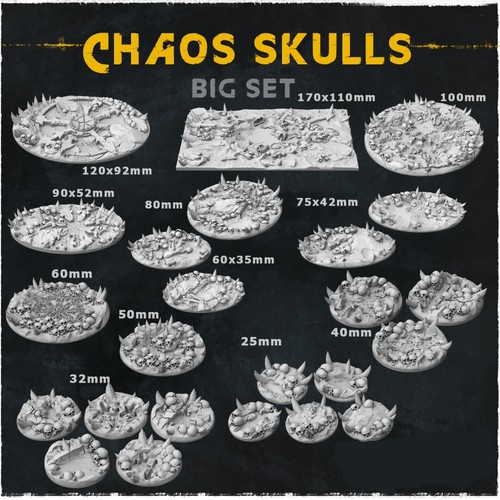 Warhammer 40k aos resin base - aos,