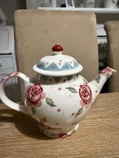 Emma Bridgewater Rose And Bee Teapot