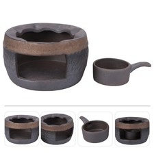  1Pc Teapot Warmer Retro Ceramic Tea Warmer Tea Heater Ceramic Candle Stand