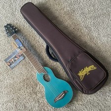 Washburn 34 Inch Spruce Folk Acoustic Guitar Travel Guitar Blue Colour