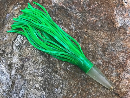 Green machine style lure - 9",
