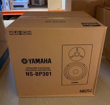 YAMAHA NS-BP301 Home Hifi Stereo Bookshelf 2-way Speakers Wired Black Pair NEW