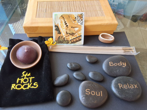 Hot rocks gift pack - rocks, stone