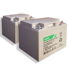 PAIR OF Lucas 12V 50AH
