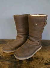 Ugg Australia Women's Kensington Sutter Toast Brown 1005374 Boot Size 8 