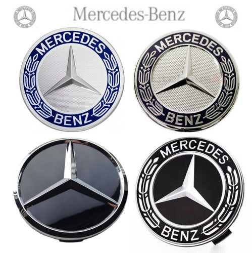 Mercedes alloy wheel centre - alloy,