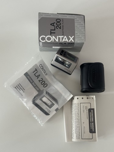 Contax tla 200 - flash, camera