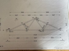 Roof Trusses Fink Type X 15