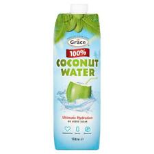 Grace 100% Coconut Water 12x1ltr