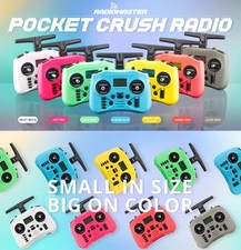 RadioMaster Pocket Crush ELRS 2.4GHz Transmitter Red/Green Remote Control RC FPV