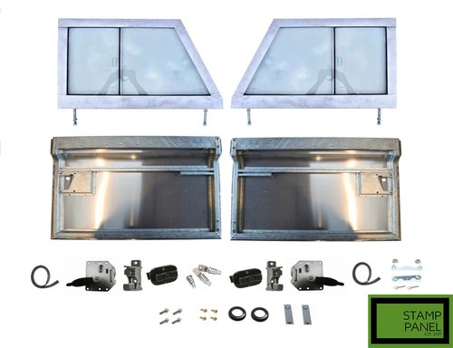 Galvanised series front - galvanised, 3