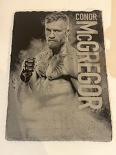 Conor McGregor Laser Engraved