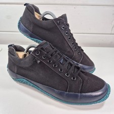 Camper Capas Black Canvas Shoes/ Trainers Anatomical Men's Size 43 Uk 9 