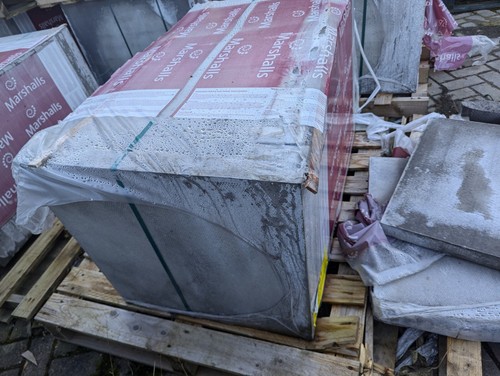 Pack concrete flags - 20, x
