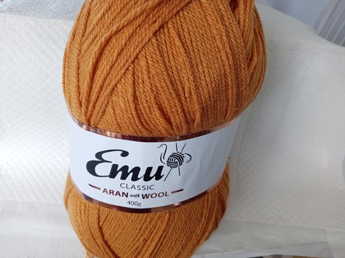 Emu 400gm aran yarn - 400gm,