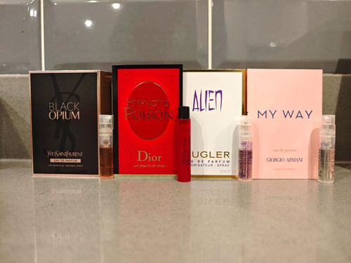 Ladies perfume set4 mini - ladies,