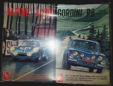 RENAULT R8 GORDINI ET ALPINE A210 1:24 Dual Kit AMT SEALED BAGS RARE