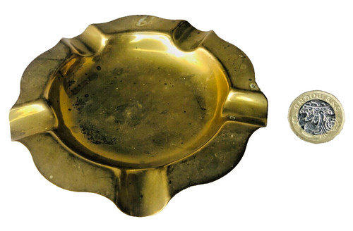 Metal brass tray metalware - tray,