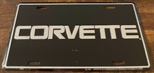 Corvette Booster License Plate