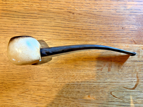 Plain meerschaum pipe with - plain,