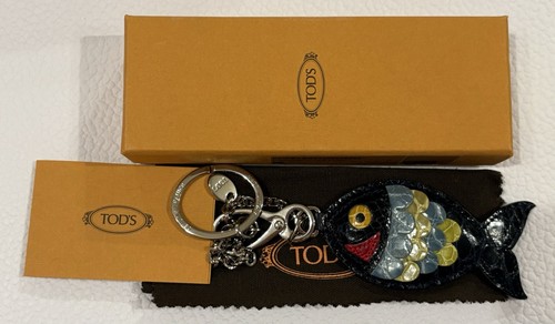 Tod leather key ring bag - tod’s,