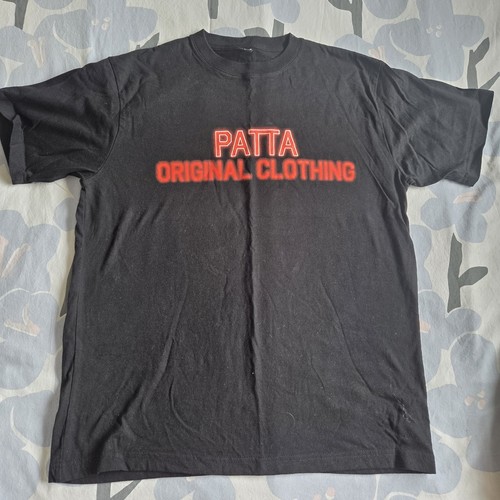 Patta black shirt size - patta,