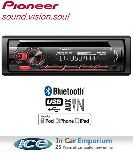 Pioneer deh s420bt radio cd - radio,,